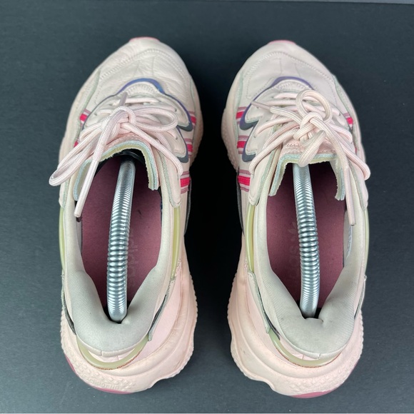 Adidas Ozweego Size 9 Women's Icy Pink Real Pink Maroon EE5719 - Picture 3 of 10